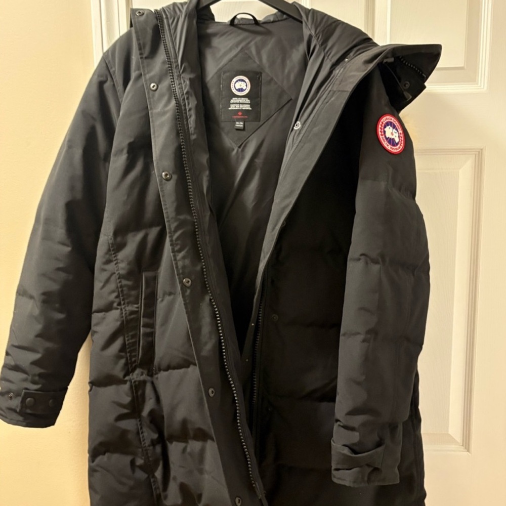 Canada Goose Shelburne Heritage Parka with Tan Fur Trim XXL -Retired - Picture 7 of 14